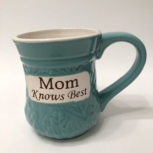 Mom knows best coffee tea mug cup